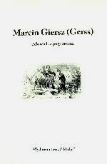 Okładka książki: Marcin Giersz (Gerss)