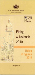 Okładka książki: Elbląg w liczbach 2010