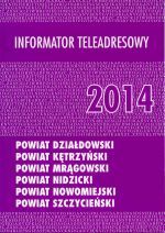 Okładka książki: Informator teleadresowy 2014