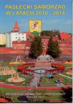 Okładka książki: Pasłęcki Samorząd w latach 2010-2014