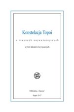 Okładka książki: Konstelacja Topoi