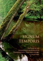 Okładka książki: Signum temporis