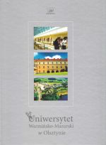 Okładka książki: Uniwersytet Warmińsko-Mazurski w Olsztynie