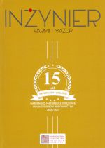 Okładka książki: [Piętnaście] 15 lat Warmińsko-Mazurskiej Okręgowej Izby Inżynierów Budownictwa 2002-2017