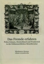 Okładka książki: Das Fremde erfahren