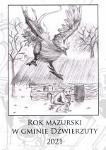 Okładka książki: Rok mazurski w gminie Dźwierzuty