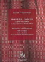 Okładka książki: Warmińskie i mazurskie tkaniny ludowe w zbiorach Muzeum Warmii i Mazur