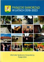 Okładka książki: Pasłęcki samorząd w latach 2018-2023