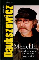 Okładka książki: Meneliki, limeryki, epitafia, sponsoruje ruska mafia