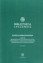 Okładka książki: Księga Jubileuszowa z okazji obchodów 500-lecia miasta Ełk (Lyck) połączonych z uroczystym otwarciem odbudowanego po wojnie ratusza