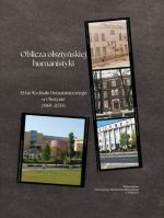 Okładka książki: Oblicza olsztyńskiej humanistyki