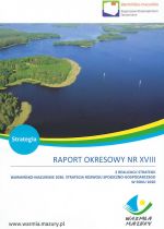 Okładka książki: Raport okresowy nr XVIII z realizacji Strategii Warmińsko-Mazurskie 2030