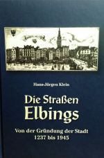 Okładka książki: Die Strassen Elbings