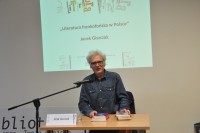 Referat wygłasza Jacek Giszczak, tłumacz literatury francuskiej i frankofońskiej