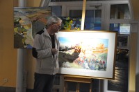 Artysta Edward Ratuszyski opowiada histori zwizan z treci obrazu