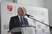 Przemwienie Marszaka Wojewdztwa Warmisko-Mazurskiego Gustawa Marka Brzezina.