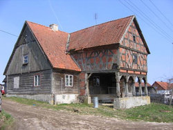 Drewniany dom w Kalniku